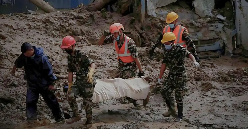 Landslides and Floods Wreak Havoc in Nepal, Leaving 151 Dead, Schools Closed