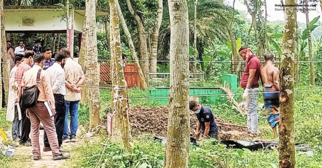 Ahad’s body exhumed for autopsy 57 days after burial